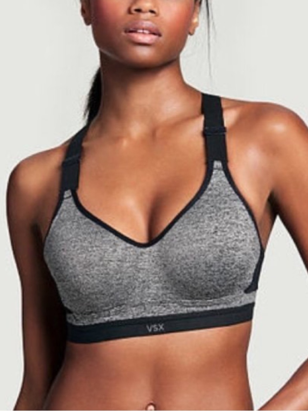 VICTORIA’S SECRET VSX The Incredible Molded Underwire Racerback Sports Bra 34DDD